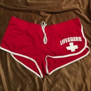 Lifeguard Cape Cod booty shorts 🏖